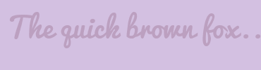 Image with Font Color BCA0C0 and Background Color D3C0E1